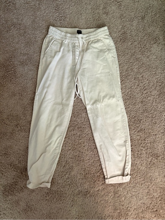 J. Crew Pants - J. Crew women’s cream Drawstring Joggers